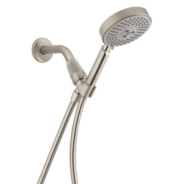 Hansgrohe Raindance S 3-Spray Patterns 2.5 GPM 4.5 in. Handheld ...