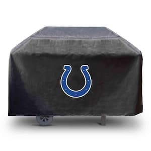 NFL-Indianapolis Colts Rectangular Black Grill Cover - 68 in. x 21 in. x 35 in.