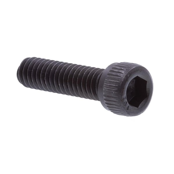 Prime-Line #8-32 x 5/8 in. Black Oxide Coated Steel Hex (Allen) Drive Socket Head Cap Screws (25-Pack)