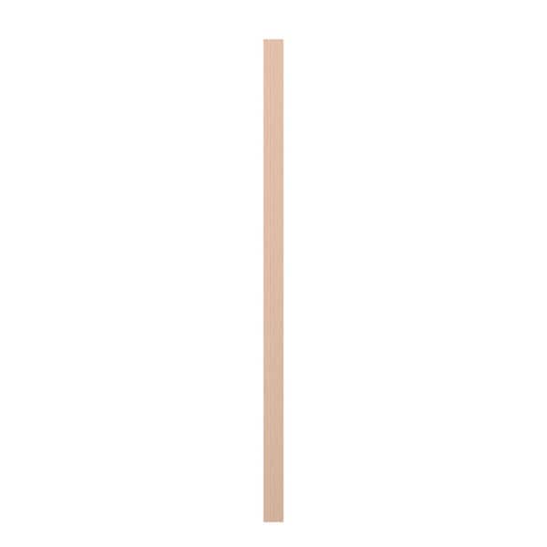 1.75 in. D x 1.75 in. W x 42 in. L Unfinished Maple Wood Baluster