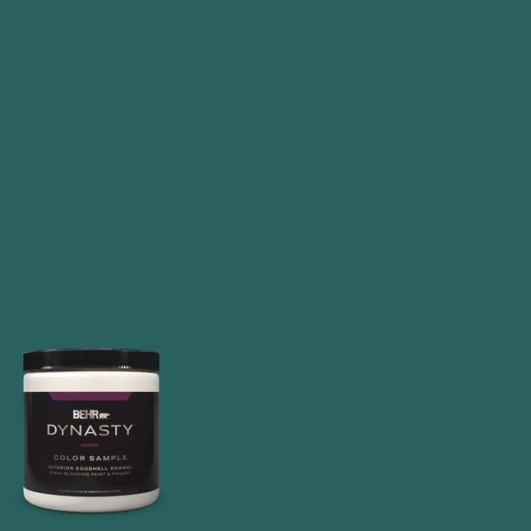 BEHR DYNASTY 8 oz. #MQ6-05 Verdant Forest One-Coat Hide Eggshell Enamel Stain-Blocking Interior Paint & Primer Sample