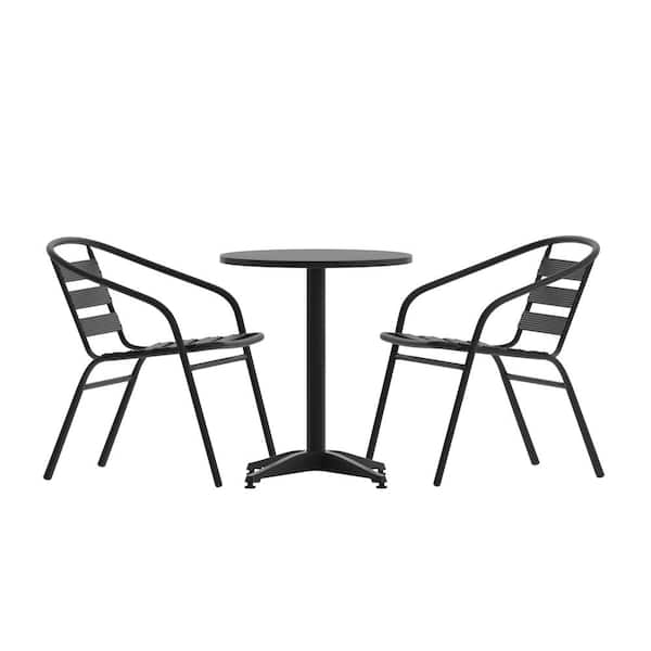 Carnegy Avenue 3-Piece Round Outdoor Dining Set