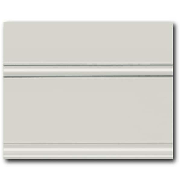 KraftMaid 4 in. x 3 in. Finish Chip Cabinet Color Sample in Moonshine with Cinder Highlight Maple