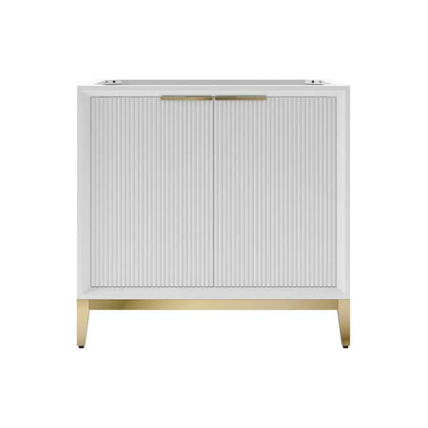 Fresca Wellington 36 in. Bath Vanity Cabinet without Top in White