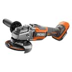 18V Brushless Cordless 4-1/2 in. Slide Switch Angle Grinder (Tool Only)