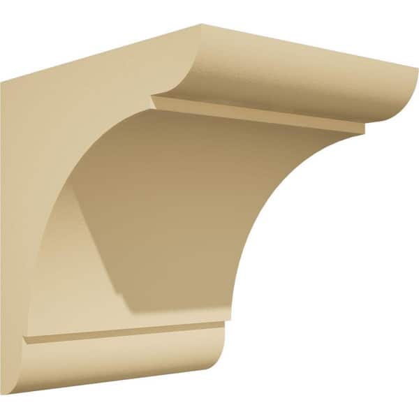 Ekena Millwork Standard Olympic 5 in. W x 6 in. H x 6 in. D Signature Urethane Polyurethane Corbel