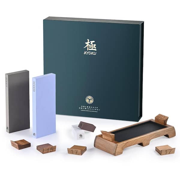 KYOKU 1000 and 6000 Grit Sharpening Stone Aluminum Oxide