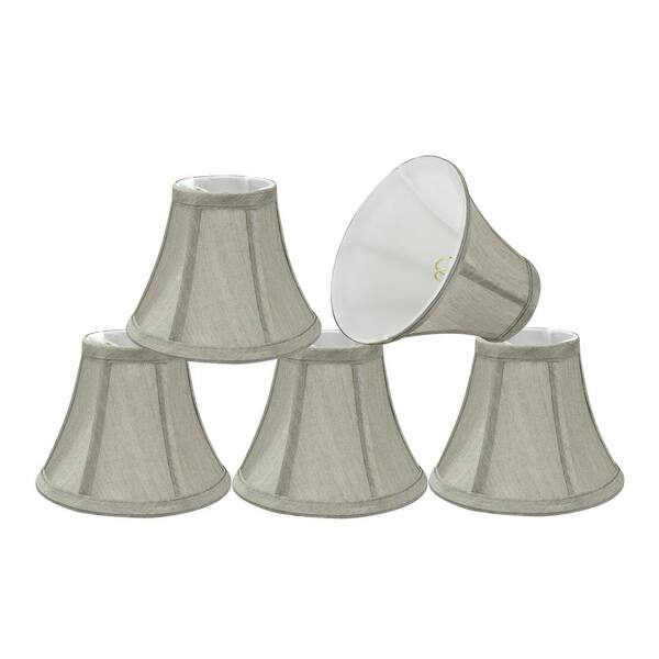 grey bell lamp shade