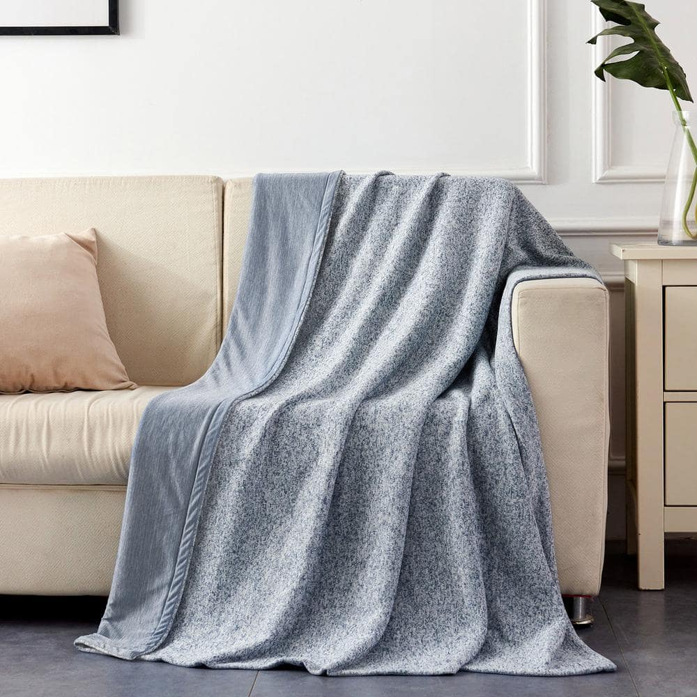 great bay home Great Bay Home Sherpa Fleece and Velvet Plush Twin Throw  Blanket Tan, Thick Blanket for Chair, Sofa, or Bed. Warm, Reversible, S