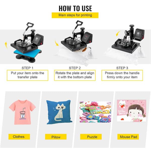 How to Use a Heat Press Machine: Step-By-Step Instructions – All Print Heads