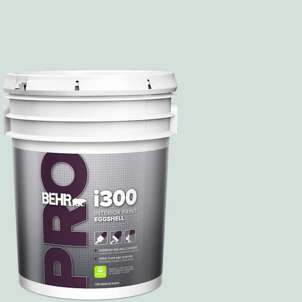 BEHR PRO 5 Gal. #S430-1A Reflecting Moment Eggshell Interior Paint