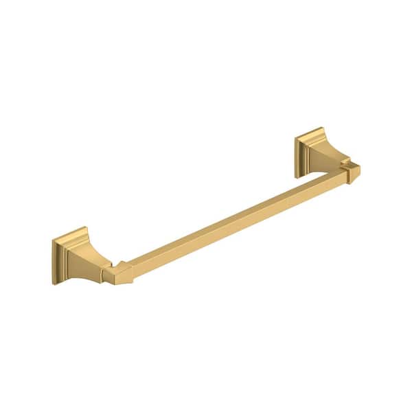 American Standard TS Series 18 in. Wall Mounted Towel Bar in Brushed Cool Sunrise