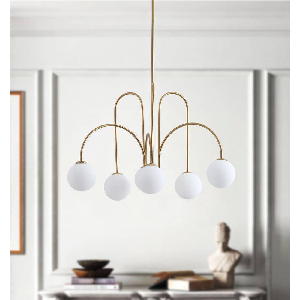 AXIOM Three Light CCT Vanity – Aged Brass - Oxygen Lighting
