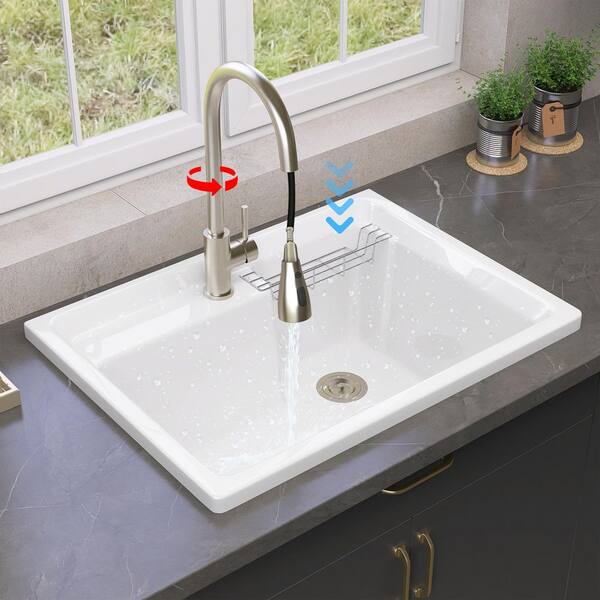 SINKI セール‼︎ Kindred Steel Queen Drop In Sink QSL2225-12-1N Stainless