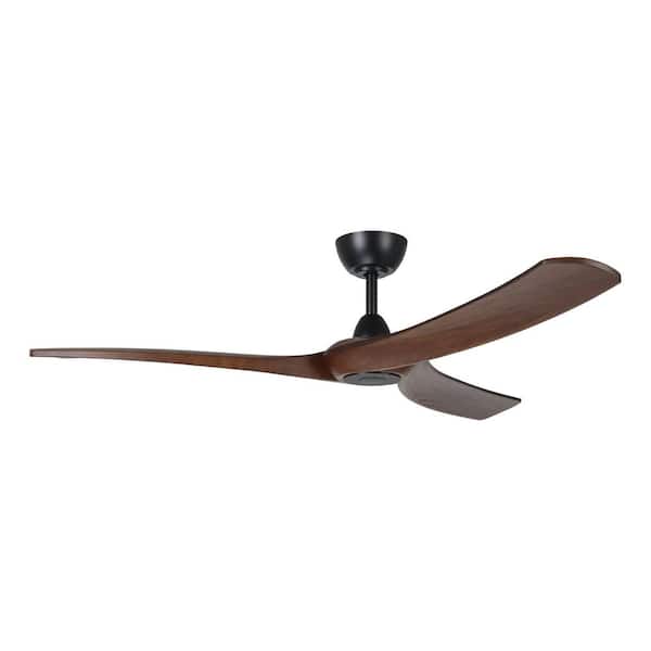 Williwaw 60 in. Outdoor Black Ceiling Fan