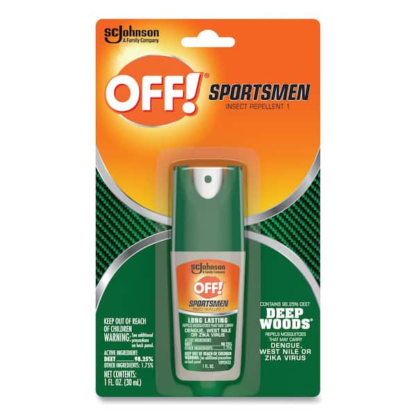 OFF! 1 oz. Deep Woods Sportsmen Insect Repellent, Spray Bottle, (12-Carton)