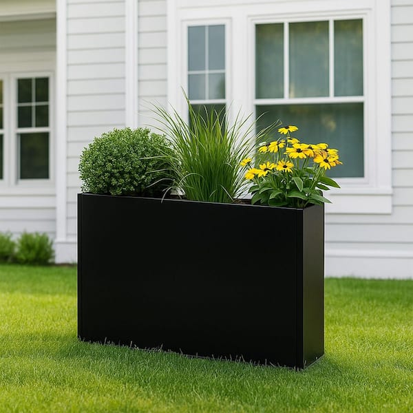KOZYARD 30 in. L x 12 in. W x 24 in. H Metal Planter Box