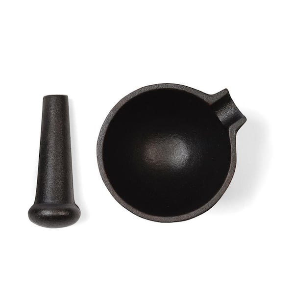 Backcountry Iron 6.25 Inch Heavy Cast Iron Pestle for Grinding and