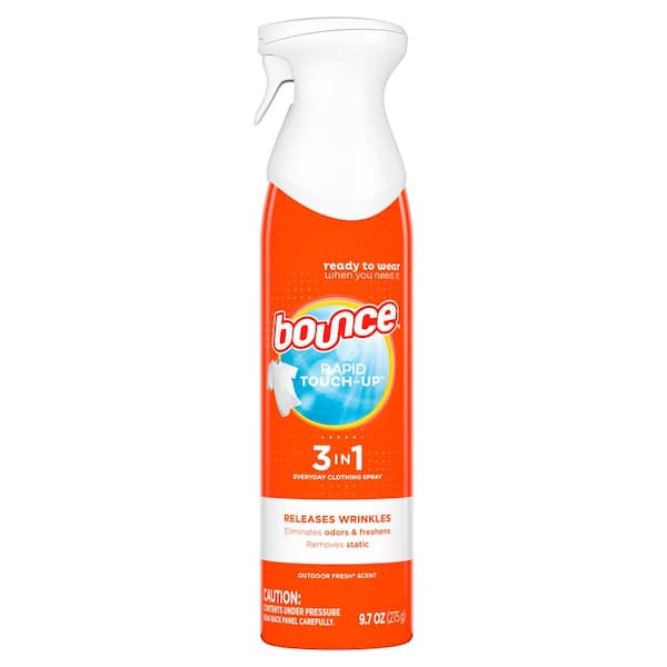 Bounce 9.7oz Rapid Touch-up Anti Static Spray Fabric Refresher