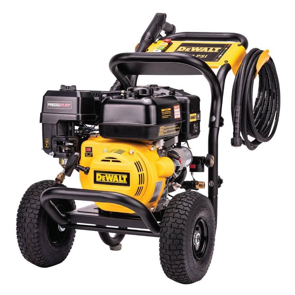 DEWALT 3400 PSI 2.5 GPM Cold Water Gas Pressure Washer with PressuReady DeWalt 208cc Engine DXPW3400PRNB-S