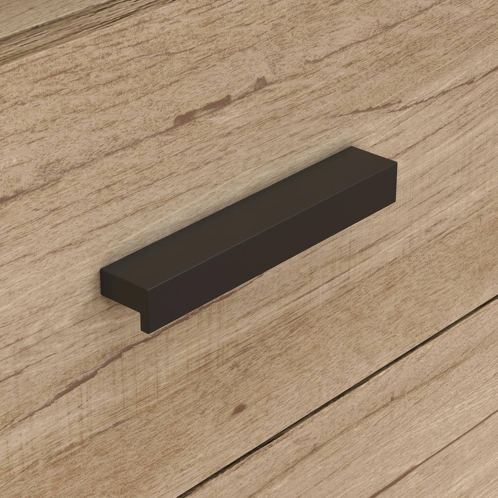 Gray Oak L-Shaped Computer Desk with Drawer and Filing Cabinet