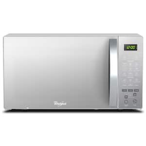 18 in. 1.4 cu. ft. Countertop Microwave in Silver with Programmable Start