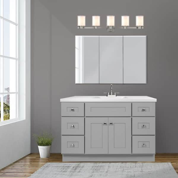 Design House Brookings 36-in Modern Birch Bathroom Vanity Base Cabinet  without Top in the Bathroom Vanities without Tops department at