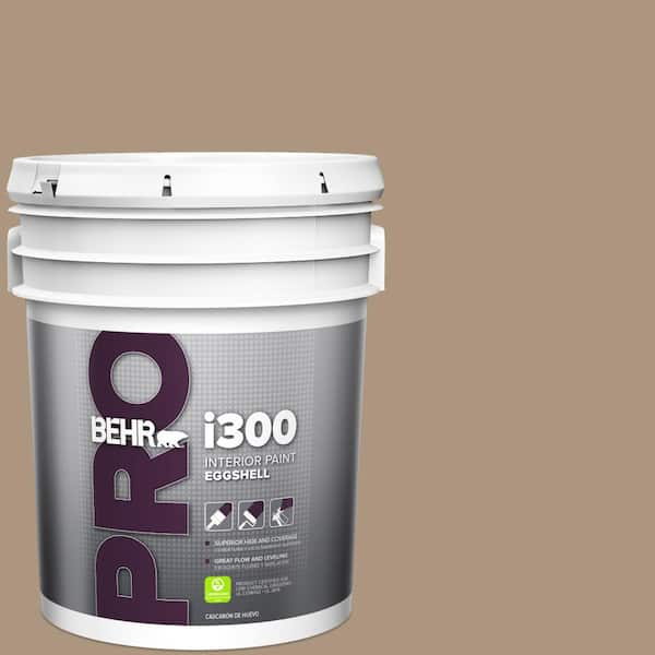 BEHR PRO 5 gal. #HDC-SP14-5 Mocha Tan Eggshell Interior Paint