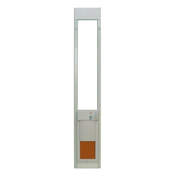 High Tech Pet 8 in. x 10 in. Extra-Tall Electronic Fully Automatic Patio Pet Door for Sliding Glass Doors
