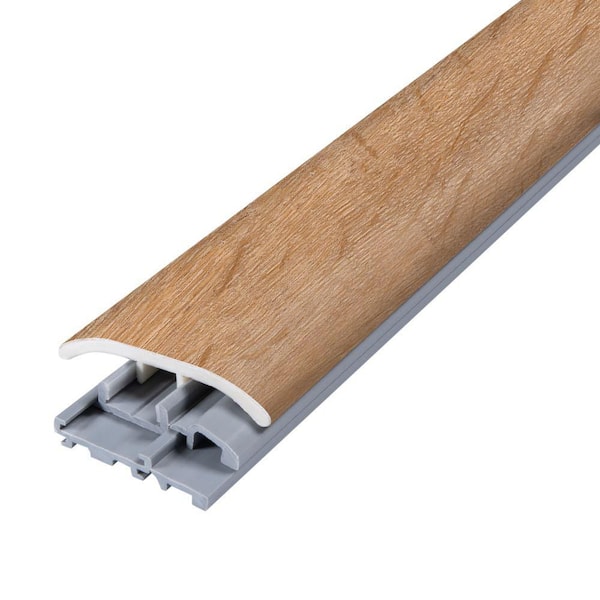 Fresh 0.31 in. T x 2 in. W x 78.7 in. L Vinyl 4-in-1 Molding