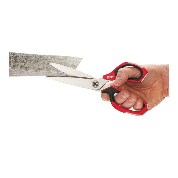 Milwaukee - Jobsite 4 in. Straight Blade Straight Scissors