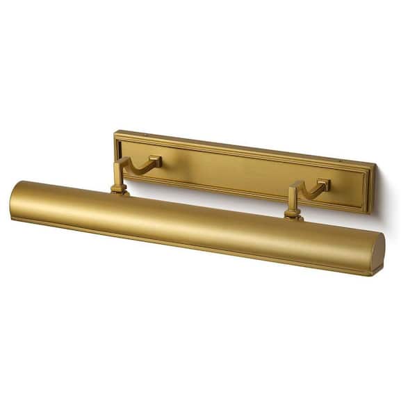 Gleam Flare 24" 4-Light Gold Antique Vanity Light,Brass Picture Frame Art Light,Gallery Wall Sconce for Living Room,Bedroom,Bathroom