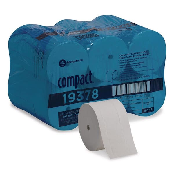 ミニマムジーク Towa Fuzzy CD 2枚セット Georgia-Pacific Compact White Coreless High Capacity 2-Ply