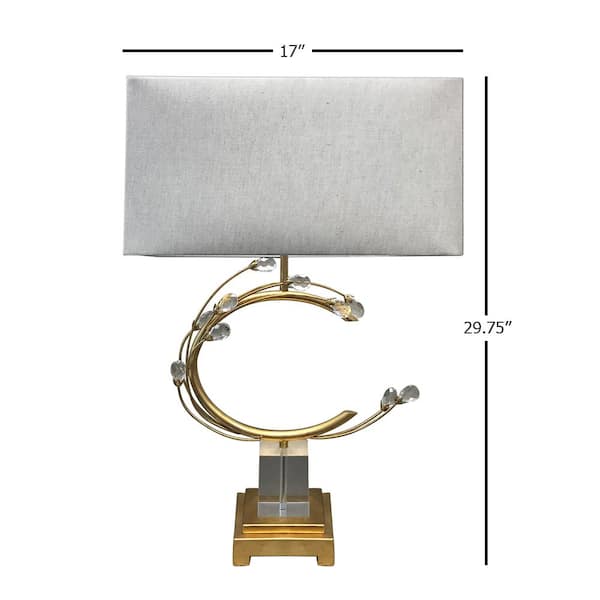 Poppy I 29 75 In Gold Table Lamp, 72 75 In Bronze Floor Lamp With White Alabaster Shade Foundation