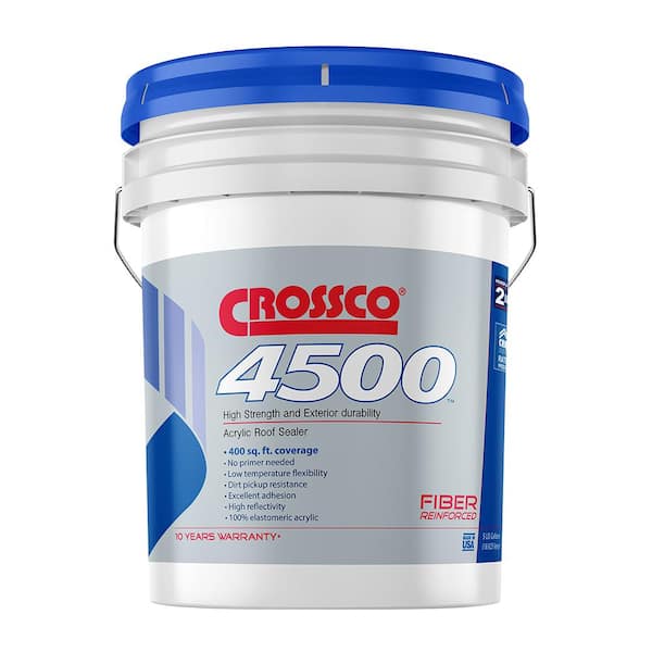 Crossco 4500 Fibered Roof Primer and Sealer 5-Gal.