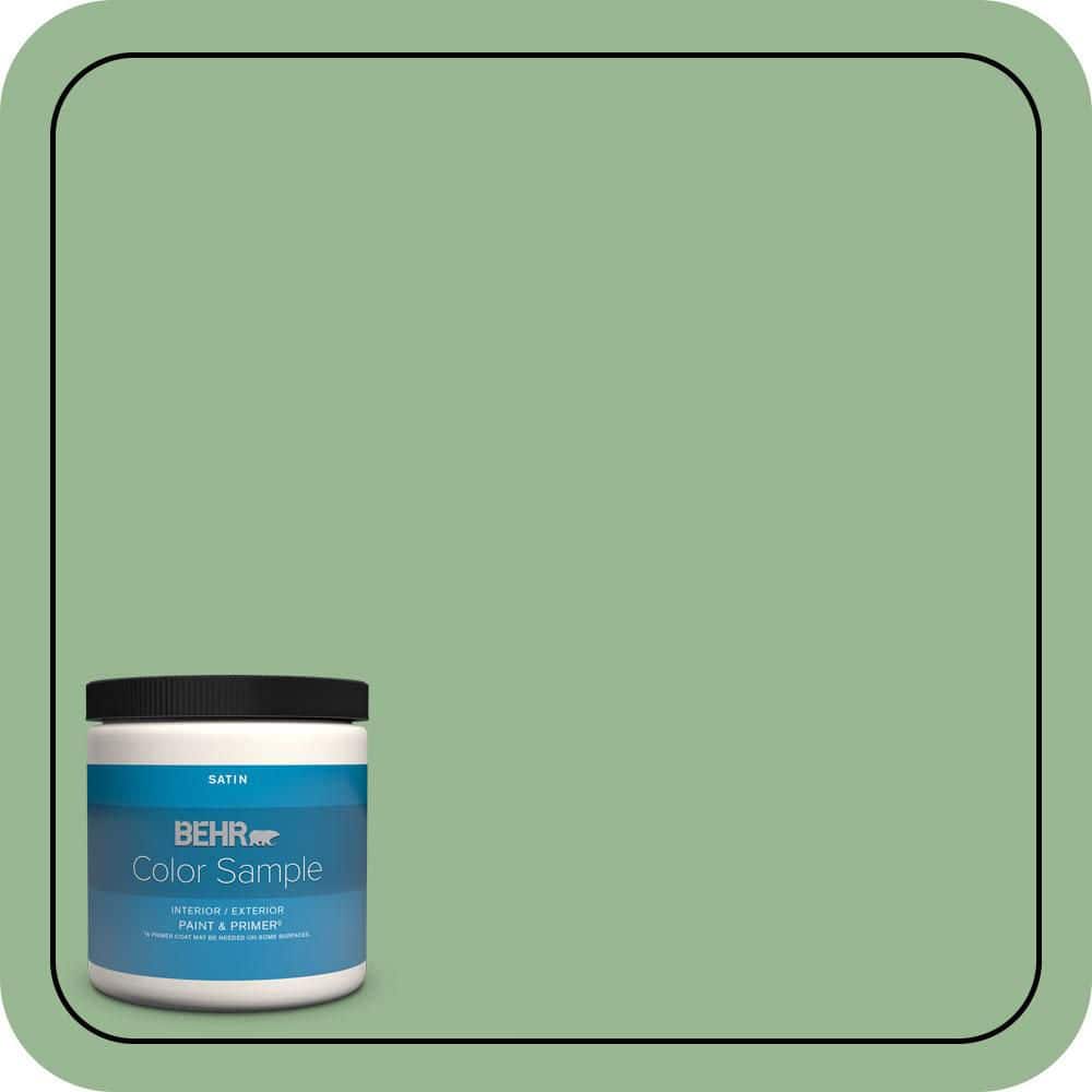 8 oz. #M400-4 Brookview Satin Enamel Interior/Exterior Paint & Primer Color Sample price history on PriceWatchPro