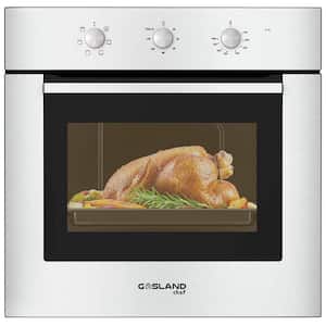 24 in. Built-In Single Electric Wall Oven in Stainless Steel, CSA certified