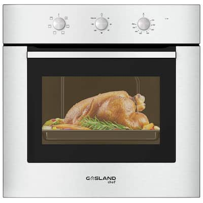 GE 24 in. Single Electric Wall Oven Self-Cleaning in Stainless