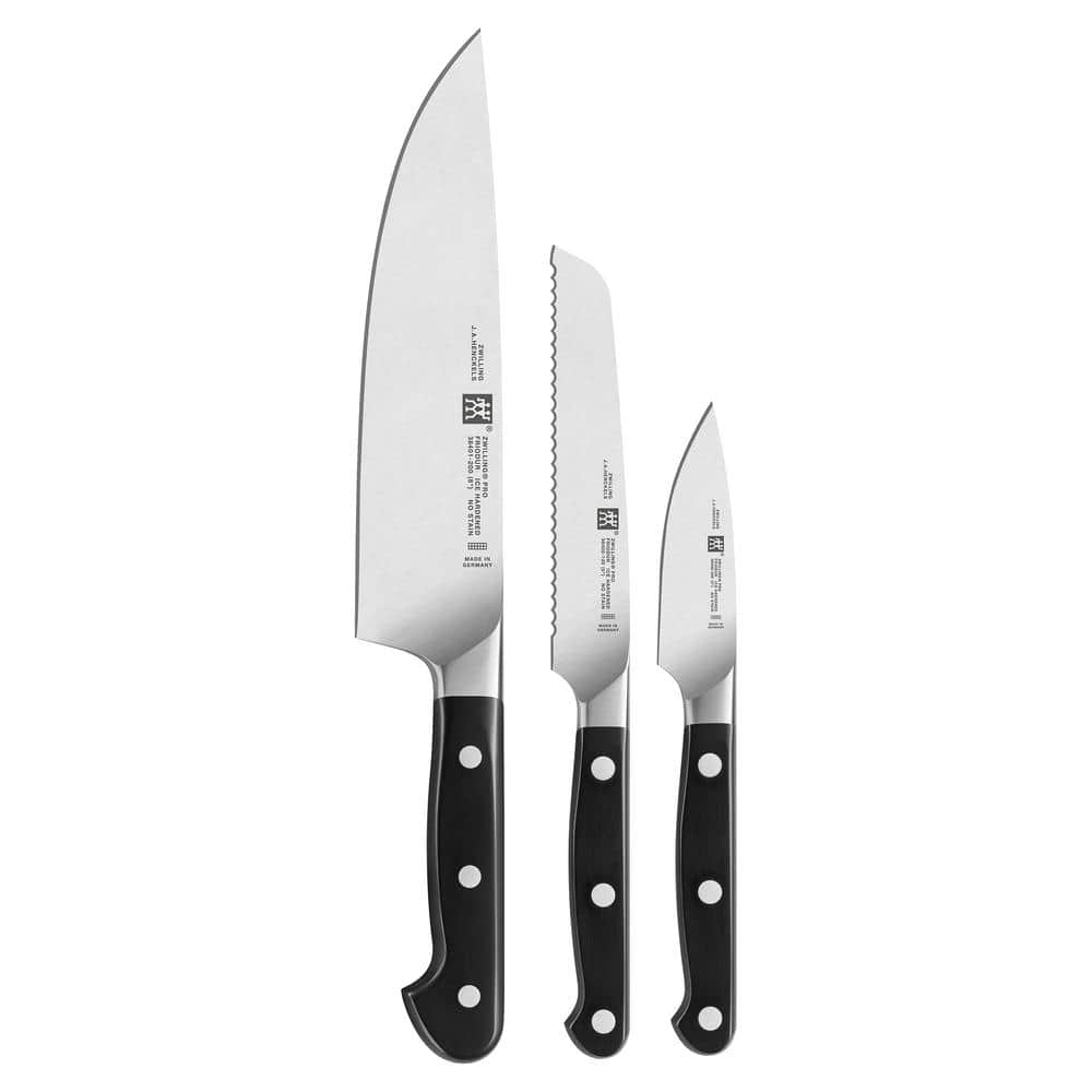 ZWILLING Pro Stainless steel 3-Piece Starter Knife Set 1002871