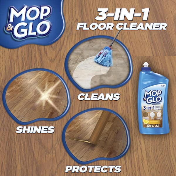 Glo 64 Floor Cleaner, Wet Mop Bundle