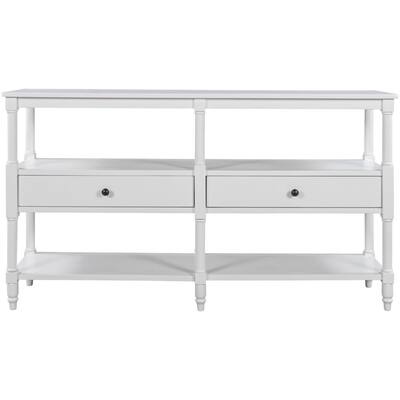 White Rustic Console Table Sofa, Stanley Grey Console Table