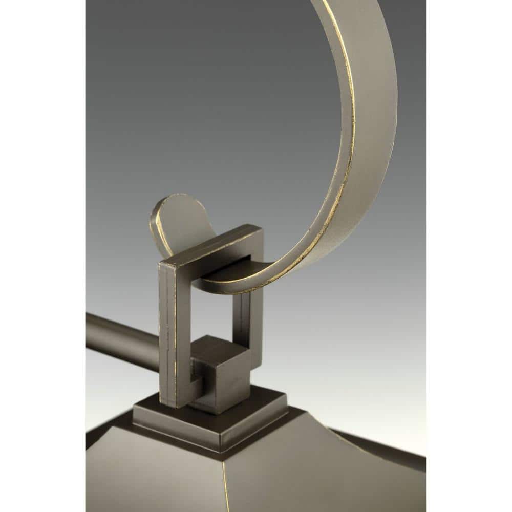 Antique Bronze Traditional 2-Light Outdoor Wall Lantern