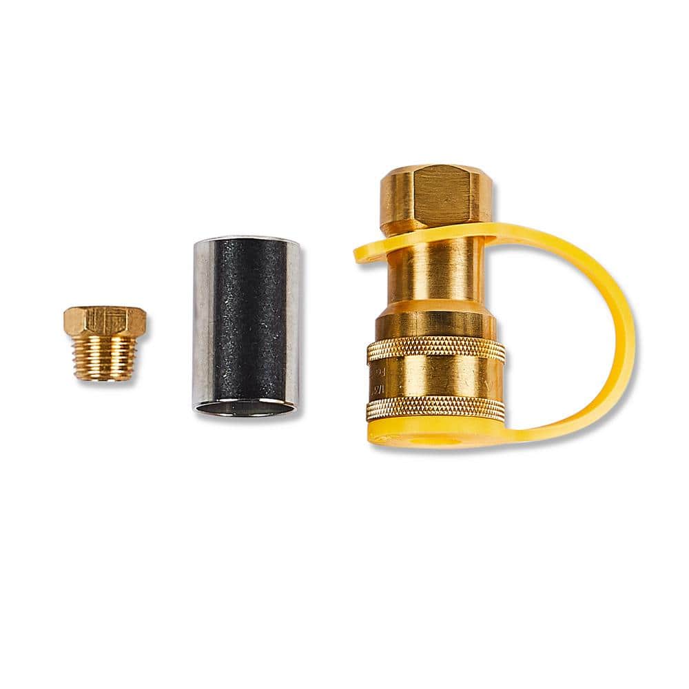 Long Rectangle Natural Gas Conversion Kit with 8 ft Hose
