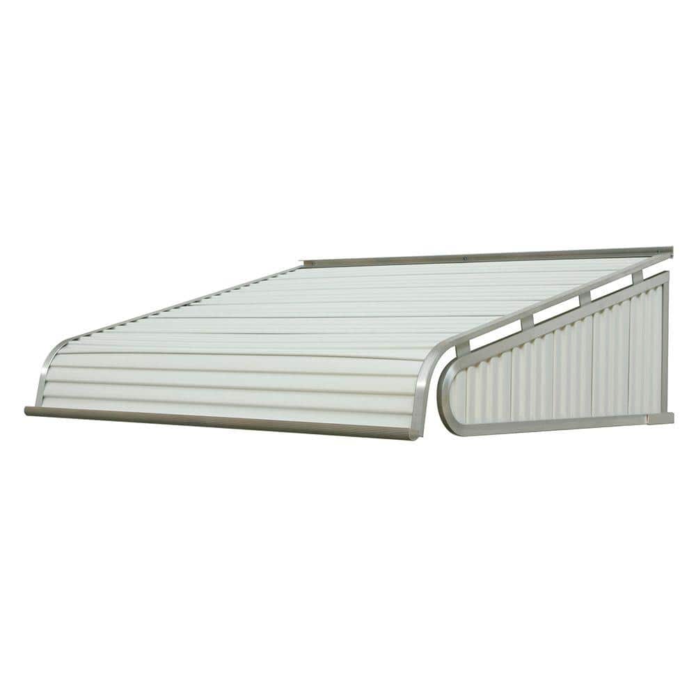6 ft. 1500 Series Door Canopy Aluminum Fixed Awning (12 in. H x 42 in. D) in White price history on PriceWatchPro
