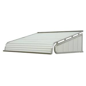 3 ft. 1500 Series Door Canopy Aluminum Fixed Awning (12 in. H x 42 in. D) in White
