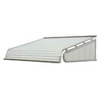 5 ft. 1500 Series Door Canopy Aluminum Fixed Awning (12 in. H x 42 in. D) in White