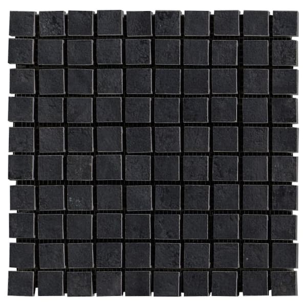 Ivy Hill Tile Mantis Black Gold 6 in. x 0.35 in. Matte Porcelain Floor ...