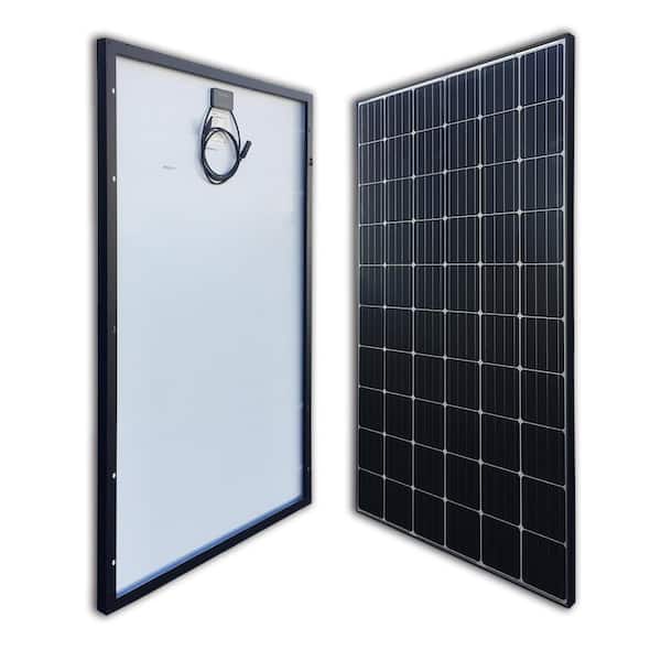 Renogy 300-Watt 24-Volt Monocrystalline Solar Panel for Residential Commercial Rooftop Back-Up System Off-Grid Application
