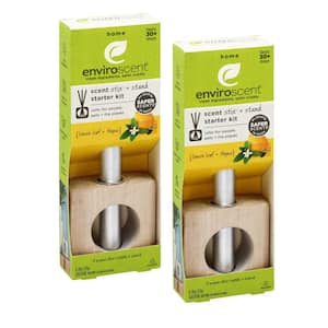 4-Piece Home Scent Stix Lemon Leaf and Thyme Air Freshener Refill (2-Pack)