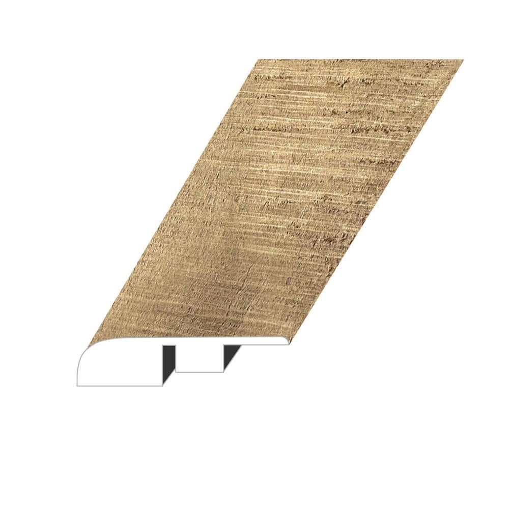Summa Refined Brass 0.6 in. Thick x 1.4 in. W x 94.5 in. L HDF Waterproof A